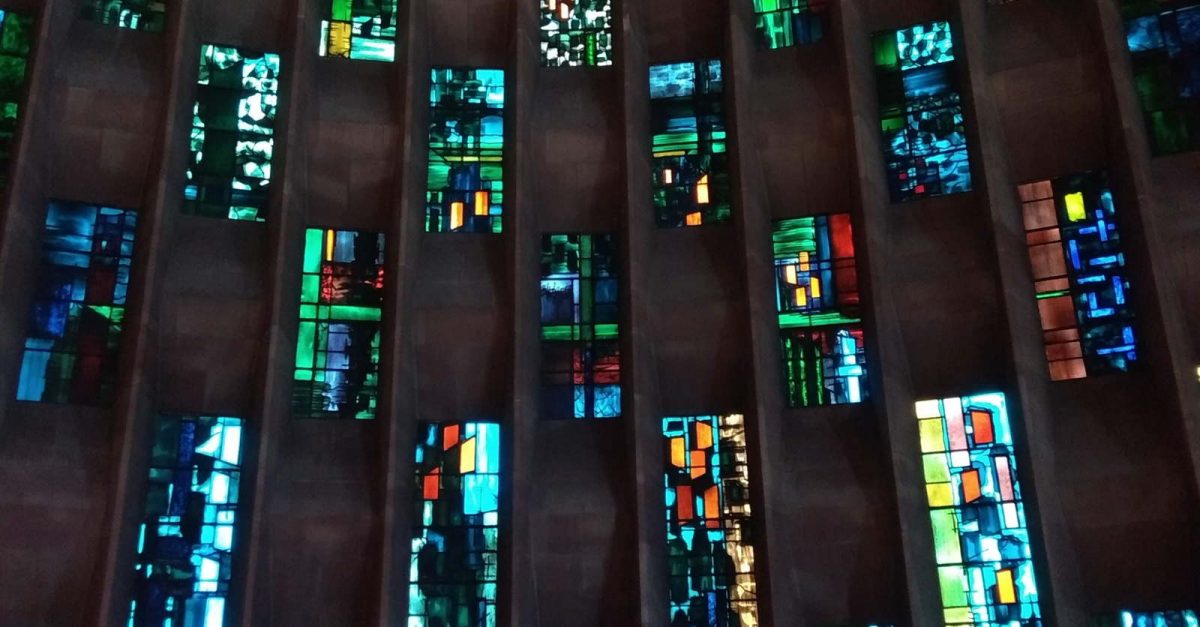Coventry Cathedral baptistry window
