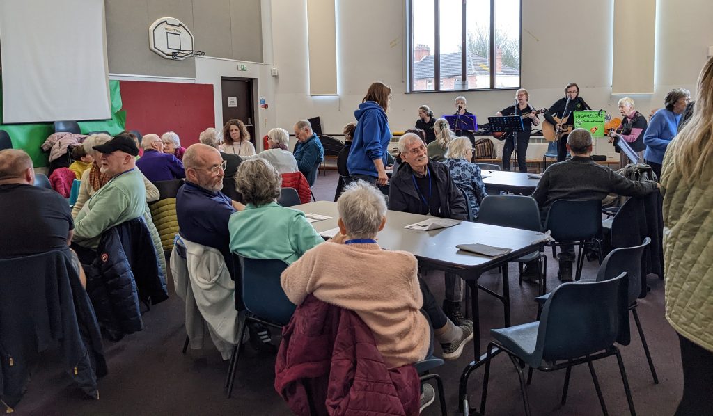 Group of older people at Memory Lane